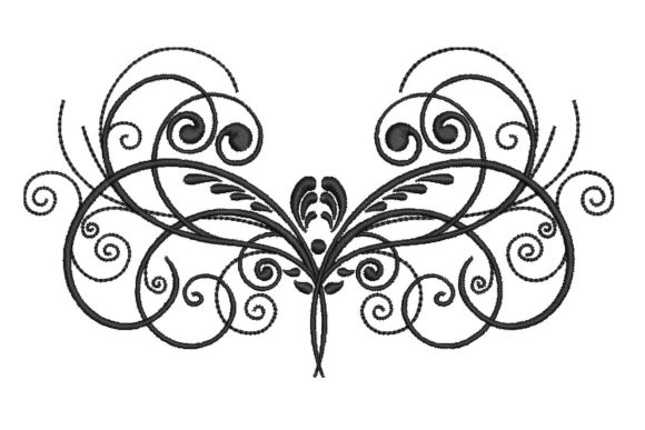 Art Deco Abstract Butterfly