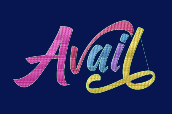 Avail Elegant Lettering