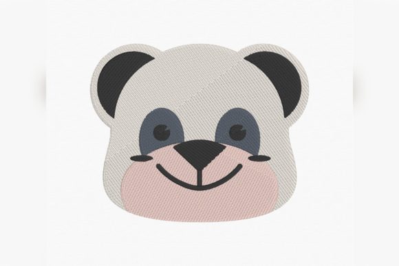 Cartoon Panda Face