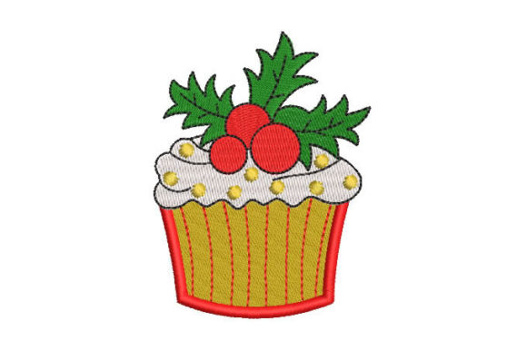 Christmas Basket with Holly