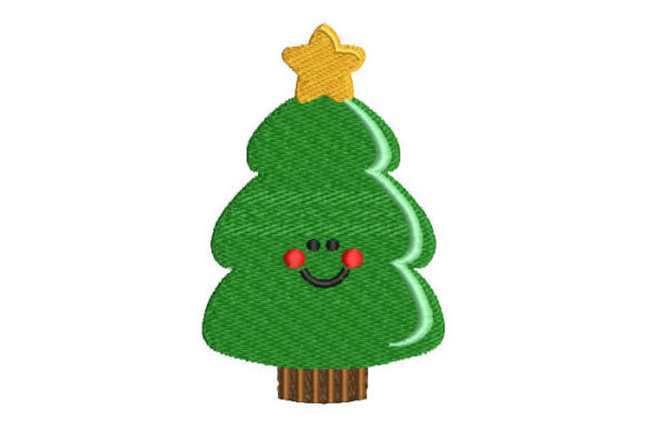 Christmas Tree Face