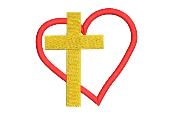 Cross with Heart