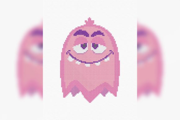 Cute Monster Cross Stitch