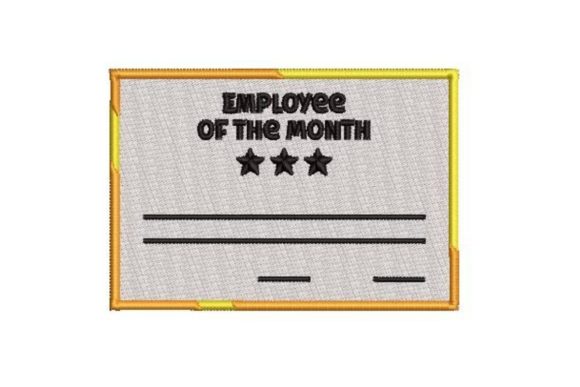 Employee of the Month Certificate