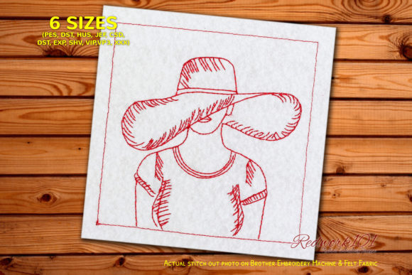 Face Covered with Hat