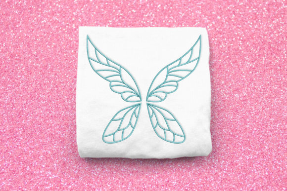 Fairy Wings Outline