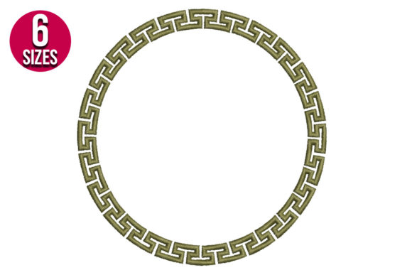 Greek Pattern Frame