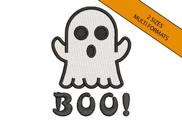 Halloween Ghost with Boo
