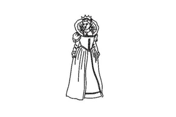 Handdrawn Queen