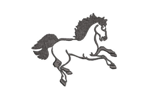 Jumping Horse