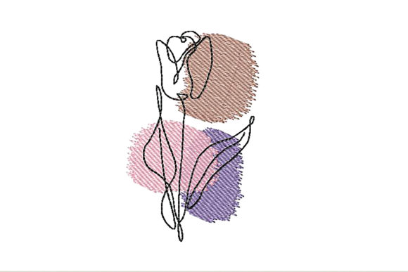 One Line Tulip