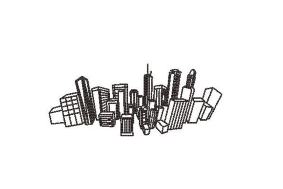 Skyline of an Imaginary City