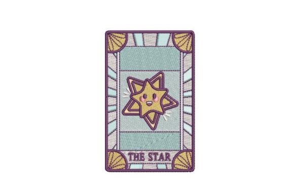 The Star Kawaii Style Tarot Card