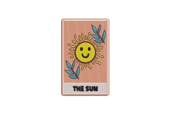 The Sun Kawaii Style Tarot Card